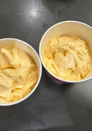 A picture of Vanilla Ice Cream - Basic Recipe but Perfect everytime.