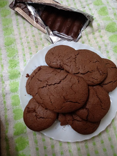 Una foto de Galletitas de chocolate estilo brownies 🍫🍪