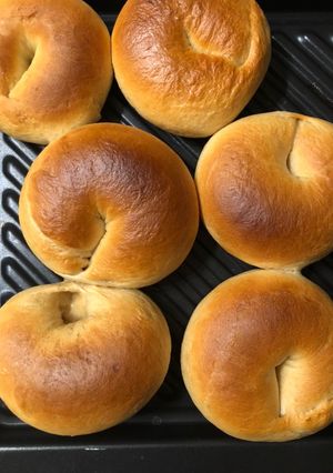 原味貝果 的食譜成品照片