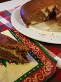 Torta con sorpresa bicolore senza uova e senza burro 🍫
