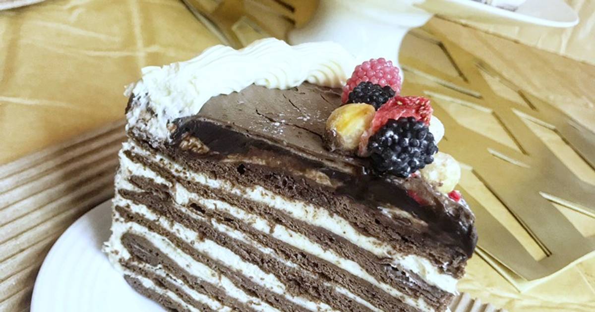 الثروة خطي قابل للقياس  كيكة الشوكولاتة الروسية 🇷🇺 Chocolate Spartak Cake بالصور من 🦋 FarFalla  🦋 - كوكباد