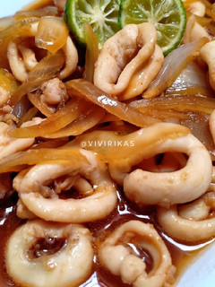 Foto resep Cumi Saus Inggris