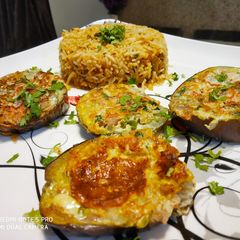A picture of Eggplant Omelette.