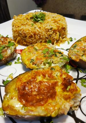 A picture of Eggplant Omelette.