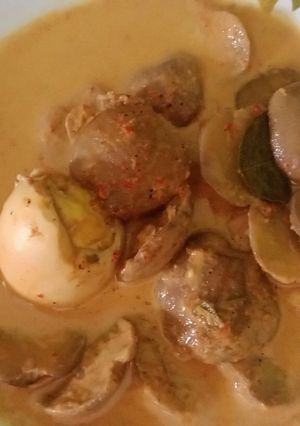 Foto resep Gulai jengkol dgn telur