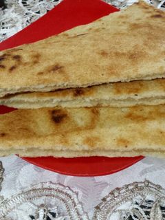 صورة لوصفة اغروم كسرة قبائلية بالسميد