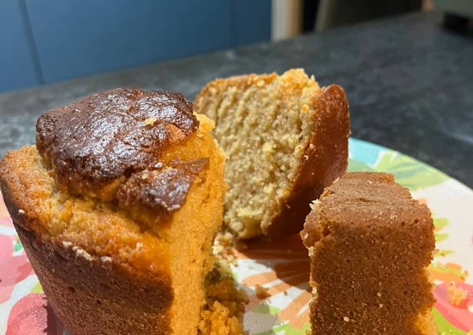 Receita de bolo de amendoim