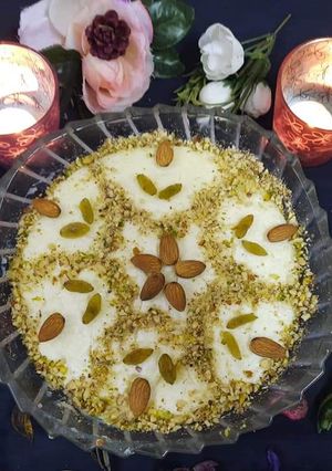 A picture of Chawalon ki sada si kheer 😋😋.