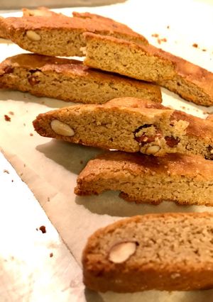 Foto di Cantucci vegani al farro