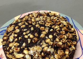 Fresh, Making Recipe U Upside Down Hazelnut Honey cake Home Style Fresh, Making Recipe U Upside Down Hazelnut Honey cake Home Style