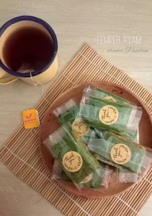 Foto resep Lemper Ayam aroma Pandan
