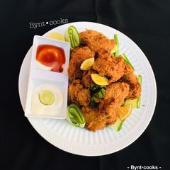 A picture of Chicken pop(spicy).