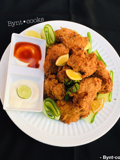 A picture of Chicken pop(spicy).