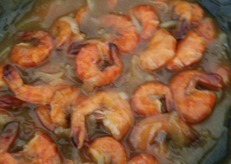Macam macam Membuat Udang Saus Tiram Anti Gagal