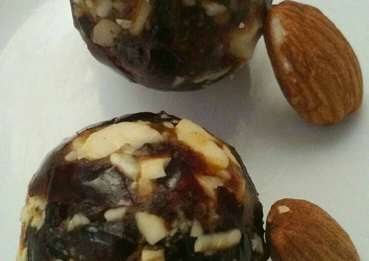 Recipe of Super Quick Homemade Dates laddu
