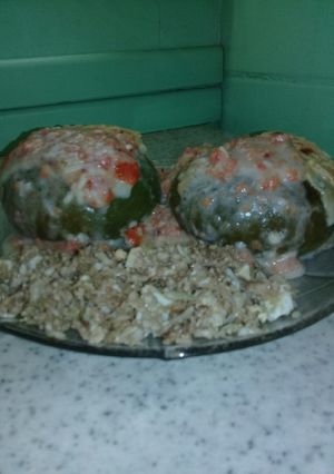 Una foto de Calabacín de merluza con fresco de col
