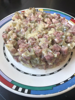Una foto de Tartar de salchichón
