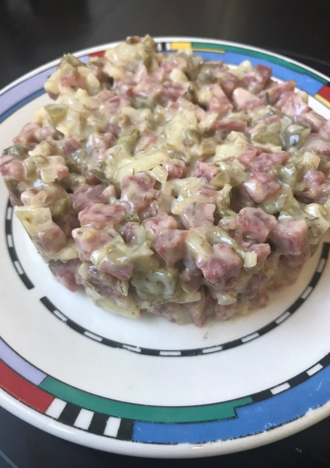 Una foto de Tartar de salchichón