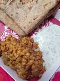 Mash ki Dall with chapati