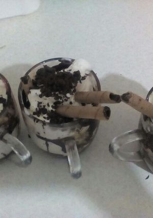 عکسی از دستور آیس پک شکلاتی خونگی