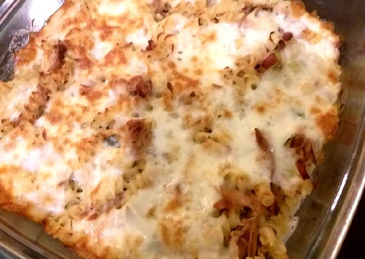 Recipe of Any-night-of-the-week Easy canned tuna pasta bake