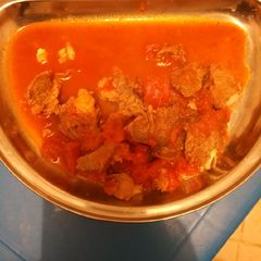 A picture of Beat stew.