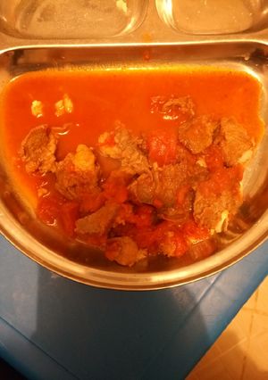 A picture of Beat stew.