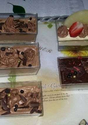 صورة لوصفة طريقة عمل موس الشوكلاتة