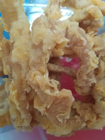 Langkah Gampang Menyiapkan Resep Usus ayam crispy low budget 👌 yang Uenak Anti Ribet, Uenak Banget