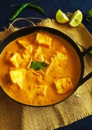 A picture of Paneer Lababdar.