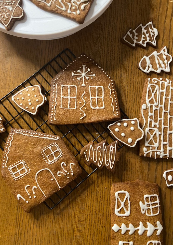 Una foto de Galletas navideñas con canela (Freidora de aire)