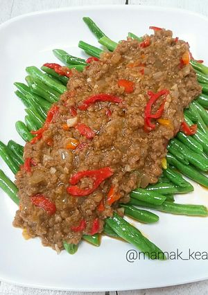 Foto resep Buncis ala Szechuan (Oriental Week, Day-1)