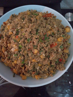 A picture of Minced meat sauce.