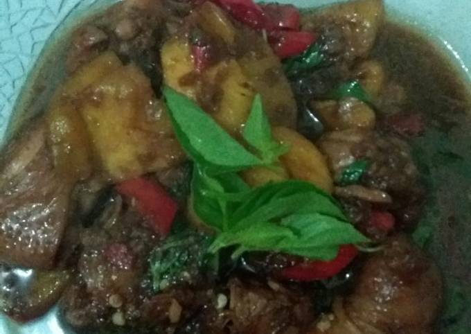 Ayam bumbu nanas ala ala