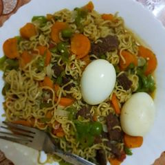 A picture of Veggie noodles.