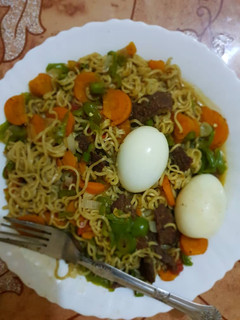 A picture of Veggie noodles.