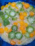 Sop Oyong dan Mie Soun