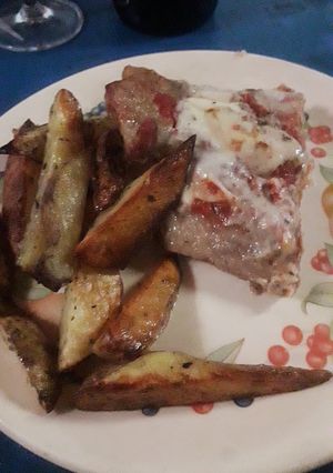 Una foto de Matambre en la parrilla del horno a la pizza 🤤