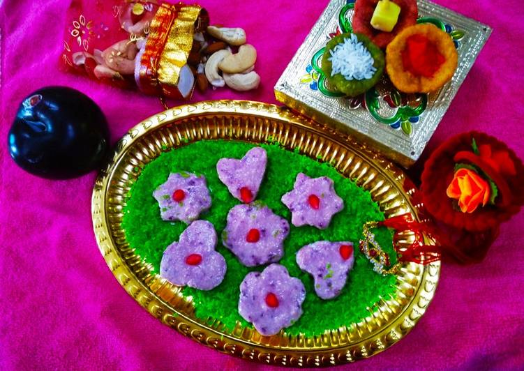 Easiest Way to Make Perfect Purple Sandesh