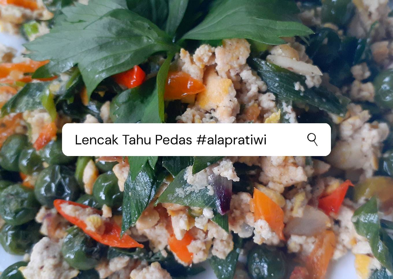 Lencak Tahu Pedas