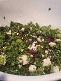 Savory, sweet, simple kale salad