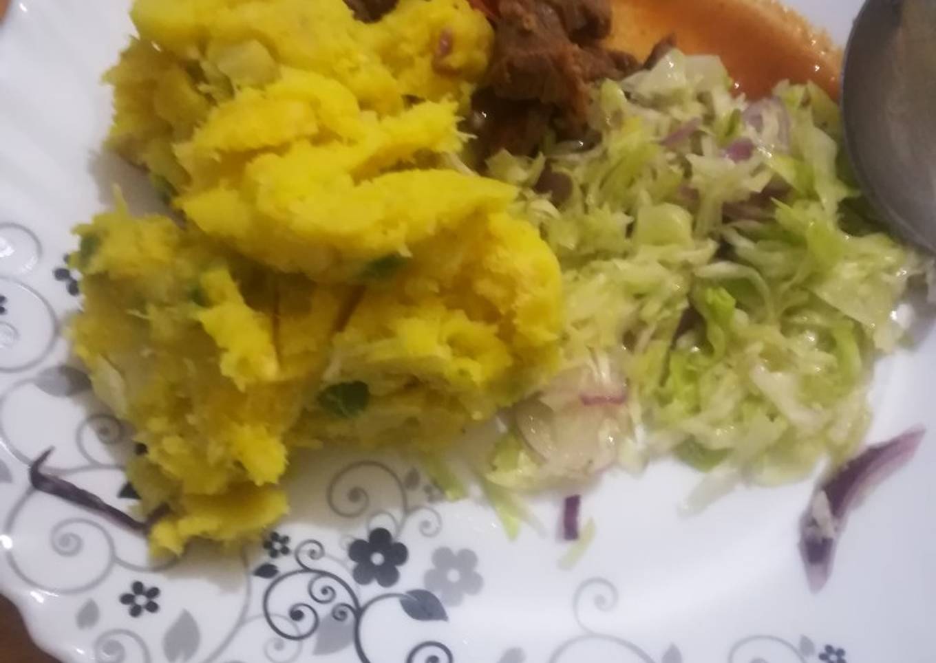 Mashed Banana- potatoes