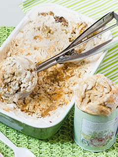 Una foto de Helado de Plátano y Dulce de Leche
