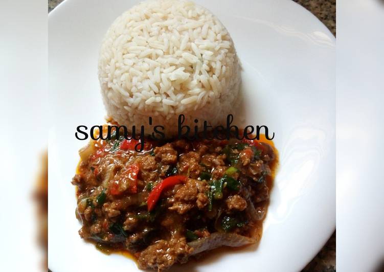 Recipe of Perfect Minced meat sauce Cooking Basics for Beginners