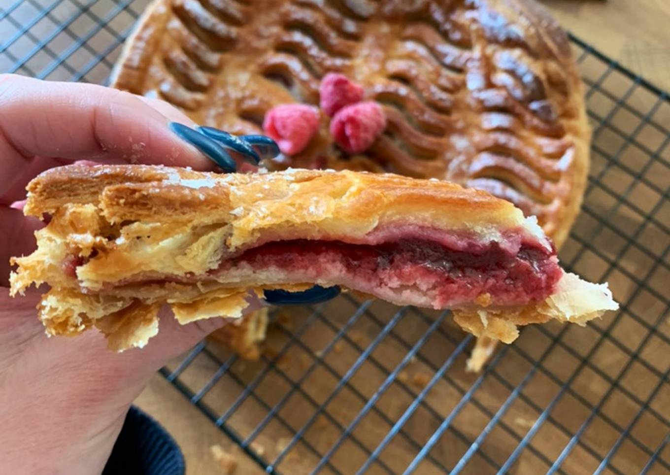 ☆Galette Frangipane Framboise☆