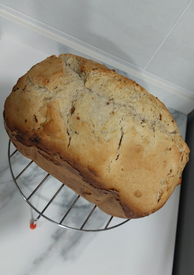 Una foto de Pan de pasas y nueces panificadora