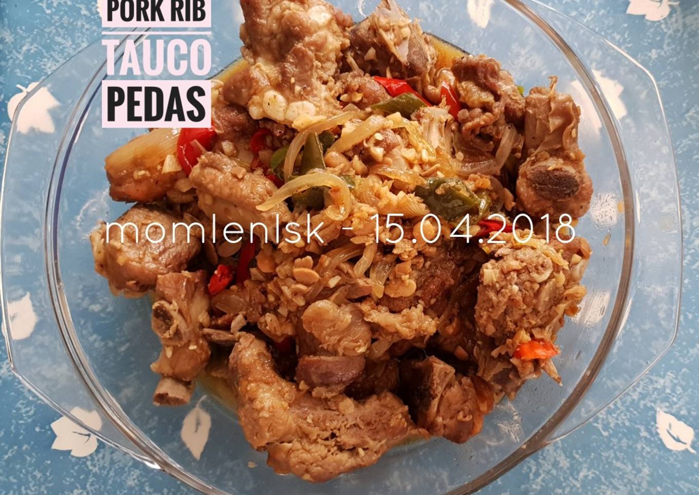 Pork Rib Tauco Pedas