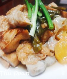 món chay nước dừa