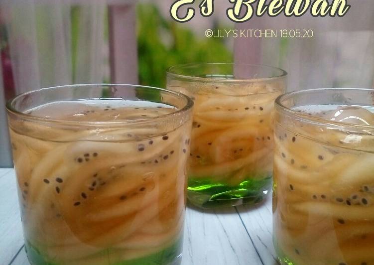 Cara termudah untuk Membuat Appetizing320.Es Blewah