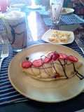 Crepas con sabor a canela